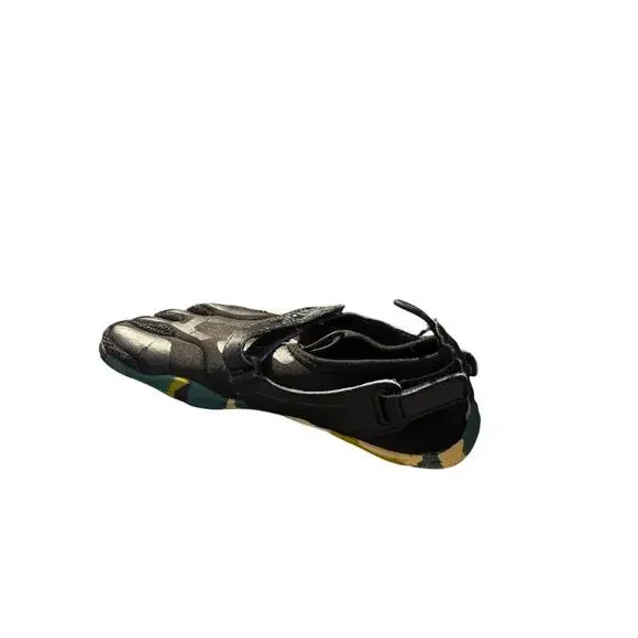 Kids Fila Skeletoes Black Barefoot Slip On Water Shoes Size 3 - Picture 5 of 9